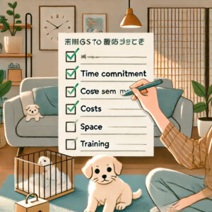 【犬を飼いたい人必見】後悔しないために考えるべき5つのポイント