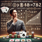 【ポーカー戦略】コールに必要な勝率とは?計算方法を徹底解説!🃏
