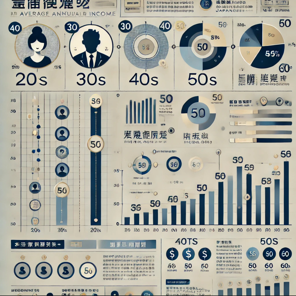 【最新版】日本人の年代別平均年収｜あなたの年収は高い？低い？💰