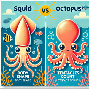 【決定版】タコとイカの違いとは？特徴・味・栄養を徹底比較🦑🐙