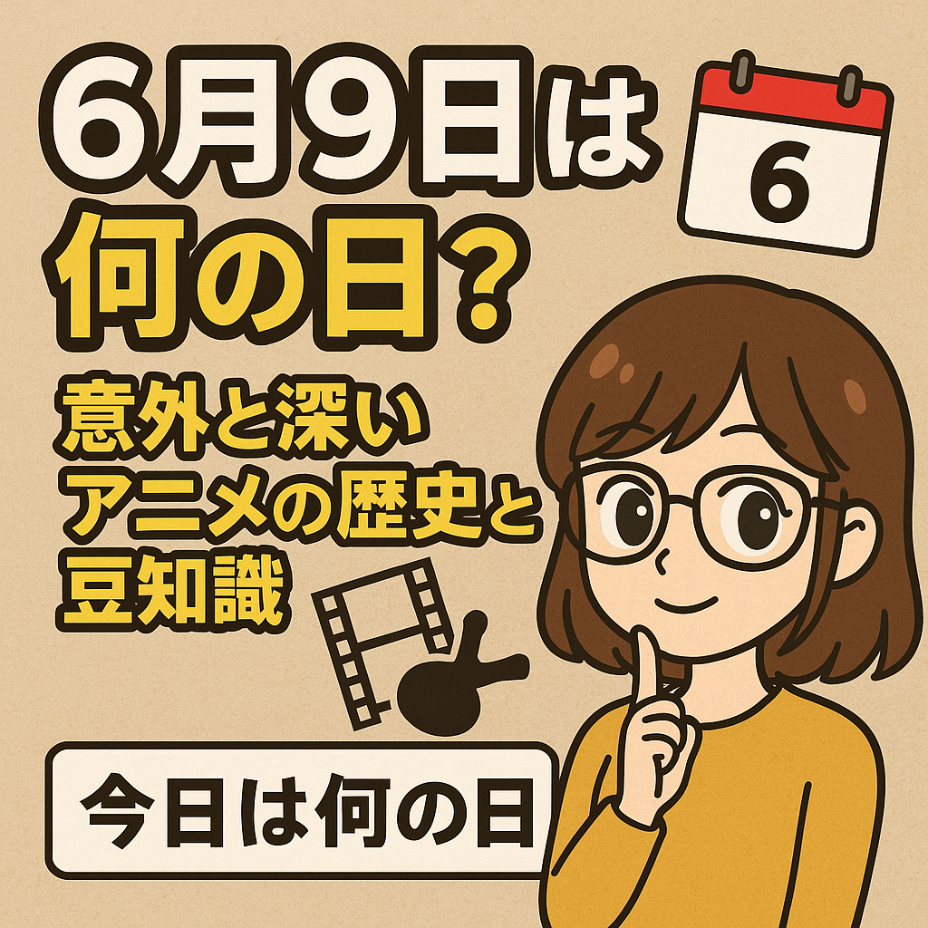 【6月9日は何の日?】ドナルドダックの誕生日🎉意外と深いアニメの歴史と豆知識【今日は何の日】