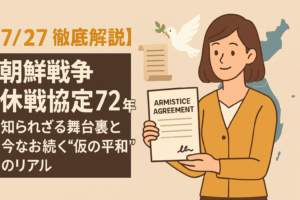 【7/27徹底解説】朝鮮戦争休戦協定72周年📜知られざる舞台裏と今なお続く“仮の平和”のリアル