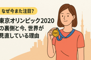 【なぜ今また注目？】「東京オリンピック2020」の裏側と今、世界が見直している理由🏅