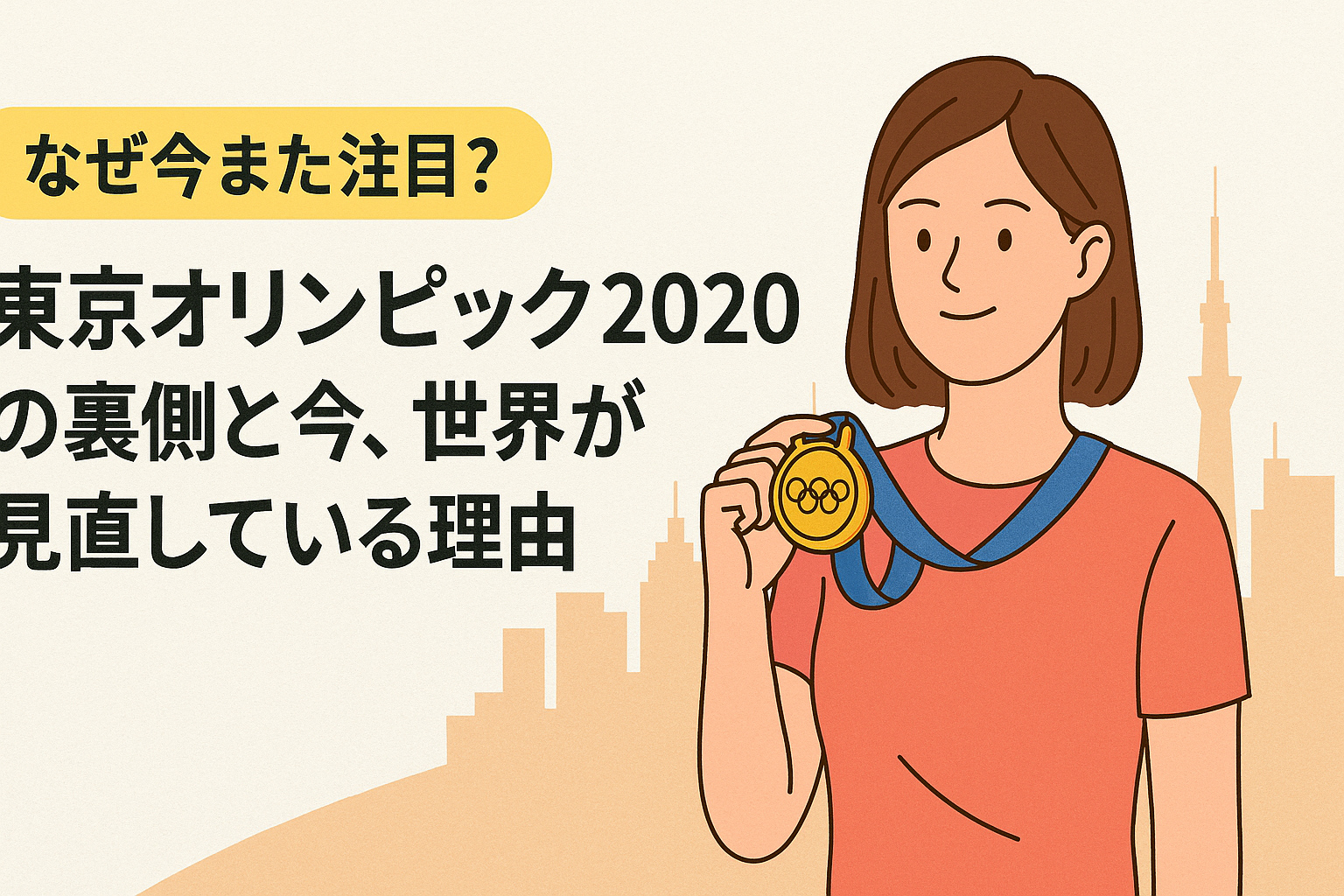 【なぜ今また注目?】「東京オリンピック2020」の裏側と今、世界が見直している理由🏅
