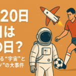 【9月20日】今日は何の日?🚀 歴史に残る“宇宙”と“スポーツ”の大事件
