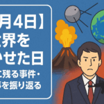 【10月4日】世界を驚かせた日|歴史に残る事件・出来事を振り返る🌍