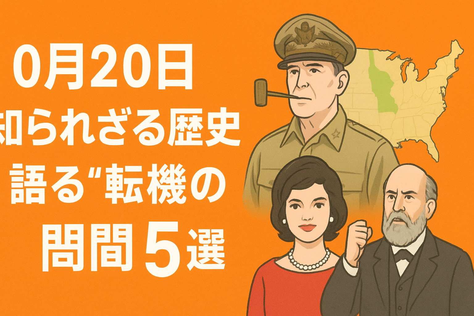 10月20日:知られざる歴史が語る“転機の瞬間”5選📌
