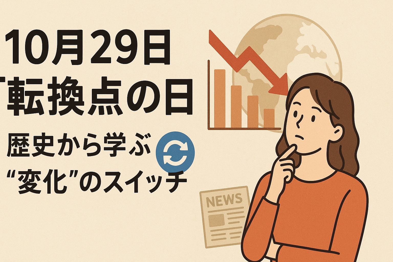 10月29日「転換点の日」――歴史から学ぶ“変化”のスイッチ