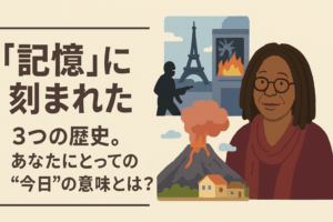 「記憶」に刻まれた3つの歴史。あなたにとっての“今日”の意味とは？