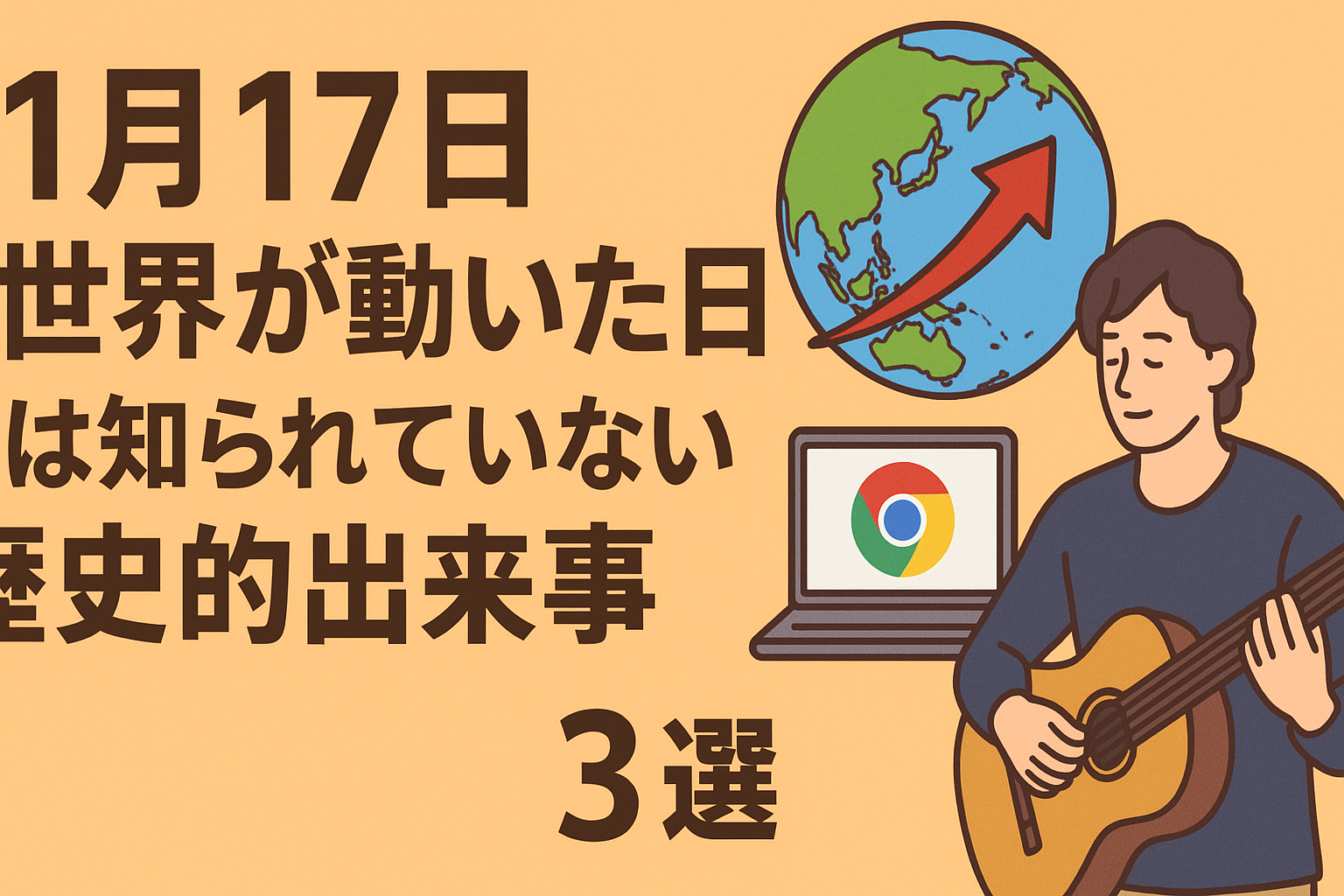 【11月17日は“世界が動いた日”】実は知られていない歴史的出来事3選