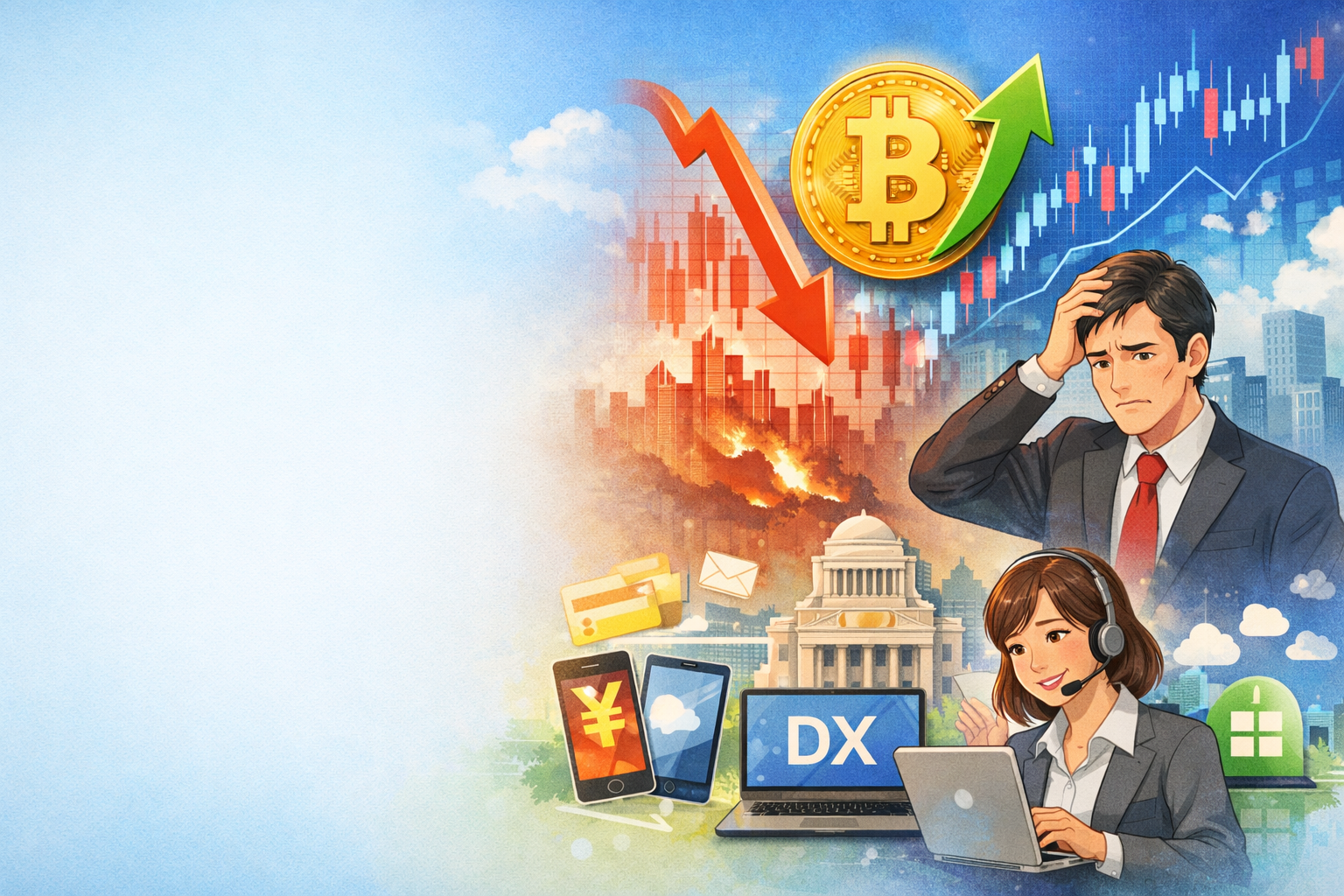 12月19日は“相場の転換点”だった？株急落・ビットコイン高騰・デジタル転換を振り返る