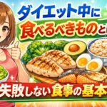 ダイエット中に食べるべきものとは？失敗しない食事の基本
