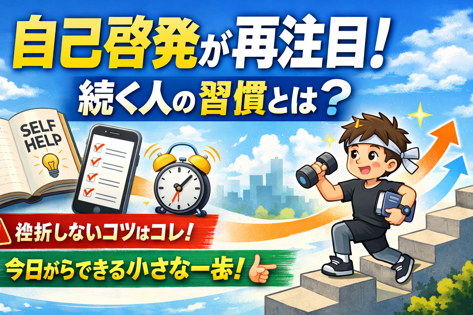 自己啓発が再注目される理由と続く人の習慣