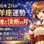 2026年2月の牡羊座運勢｜転機と決断の月