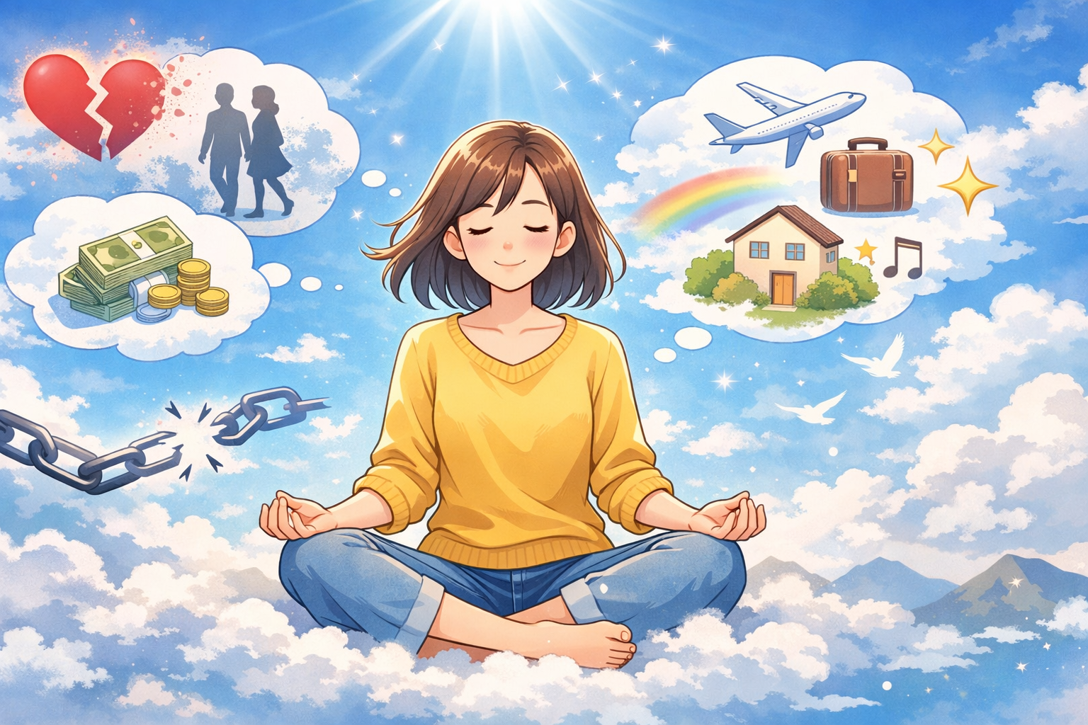 執着を手放す方法｜心が一気に軽くなる考え方