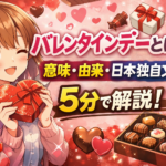 バレンタインデーとは？意味・由来・日本独自文化を5分で解説