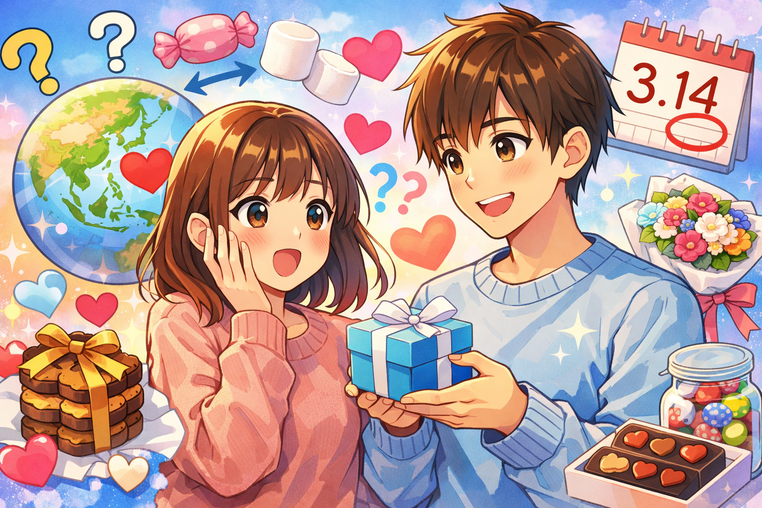 ホワイトデーの意味とは？お返し文化の由来と最新事情を解説