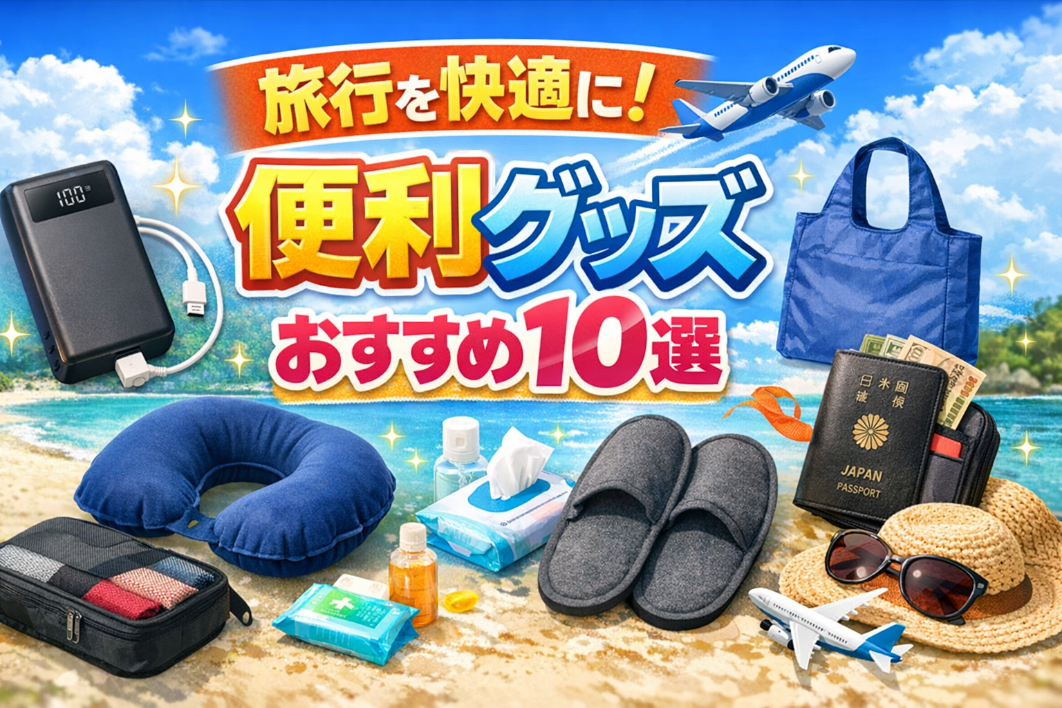 旅行を快適に！便利グッズおすすめ10選